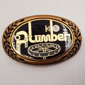 Belt Buckle "Plumber"